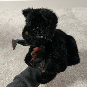 Boyd’s Bear Black Cat Plush “Sooty S. Pussyfoot” with tags